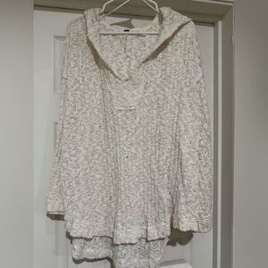 Cozy Cream free people  Knit Sweater